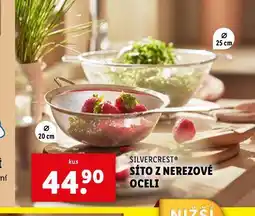 Lidl Síto z nerezové oceli nabídka