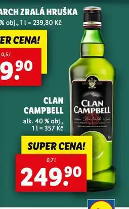 Lidl Clan campbell nabídka