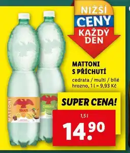Lidl Mattoni s příchutí nabídka