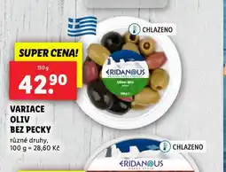 Lidl Variace oliv bez pecky nabídka