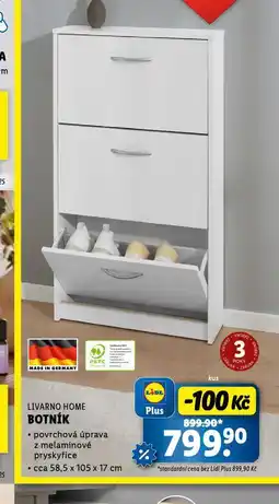 Lidl Botník nabídka
