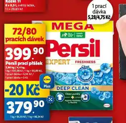 Lidl Persil prací prostředek nabídka