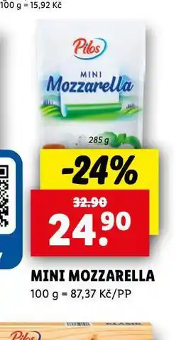 Lidl Mini mozzarella nabídka