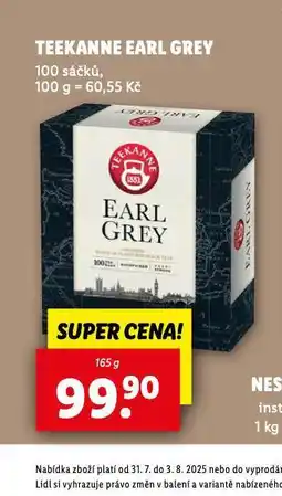 Lidl Teekanne earl grey nabídka