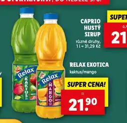 Lidl Relax exotica nabídka