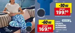Lidl Kalhoty se širokými nohavicemi nabídka