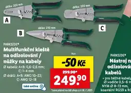 Lidl Multifunkční kleště / nůžky na kabely nabídka