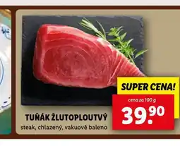 Lidl Tuňák žlutoploutvý nabídka