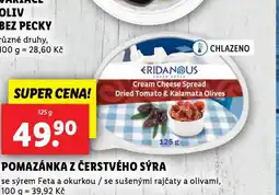Lidl Pomazánka z čerstvého sýra nabídka
