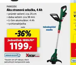 Lidl Aku strunová sekačka nabídka