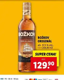 Lidl Božkov originál nabídka