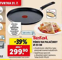 Lidl Tefal pánev na palačinky nabídka