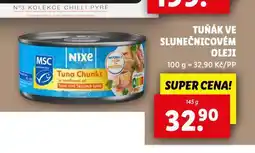 Lidl Tuňák ve slunečnicovém oleji nabídka