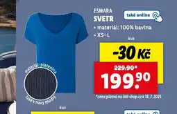 Lidl Svetr nabídka