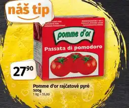 COOP TIP Pomme d'or rajčatové pyré nabídka