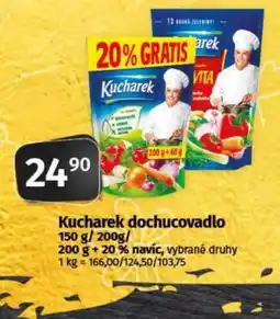 COOP TIP Kucharek dochucovadlo nabídka