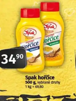 COOP TIP Spak hořčice nabídka