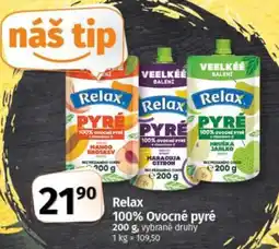 COOP TIP Relax 100% Ovocné pyré nabídka