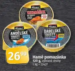 COOP TIP Hamé pomazánka nabídka