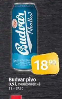 COOP TIP Budvar pivo nabídka