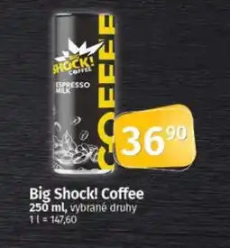 COOP TIP Big Shock! Coffee nabídka