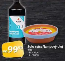 COOP TIP Solo svíce/lampový olej nabídka