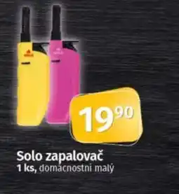 COOP TIP Solo zapalovač nabídka