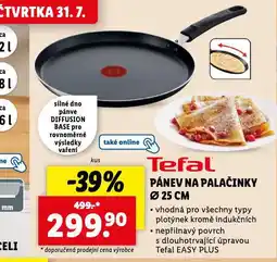 Lidl Tefal pánev na palačinky 25 cm nabídka