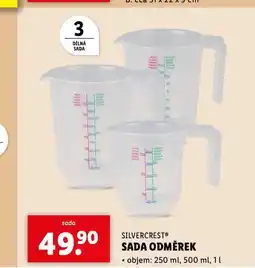 Lidl Sada odměrek nabídka
