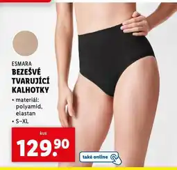 Lidl Bezešvé tvarující kalhotky nabídka