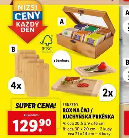 Lidl Box na čaj nabídka