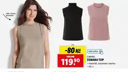 Lidl Esmara top nabídka