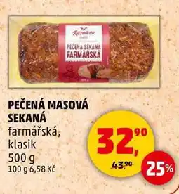 Penny Market PEČENÁ MASOVÁ SEKANÁ, 500 g nabídka