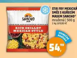 Penny Market STIR FRY MEXICKÁ SMĚS S KUŘECÍM MASEM SANCHO mražená, 500 g nabídka