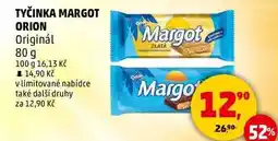 Penny Market TYČINKA MARGOT ORION Originál, 80 g nabídka