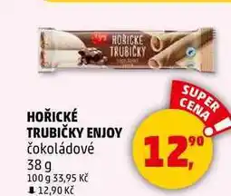 Penny Market HOŘICKÉ TRUBIČKY ENJOY čokoládové, 38 g nabídka