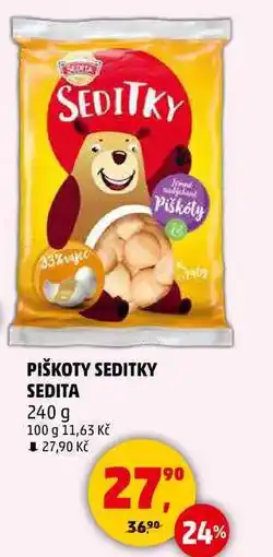Penny Market PIŠKOTY SEDITKY SEDITA, 240 g nabídka