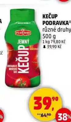 Penny Market KEČUP PODRAVKA různé druhy, 500 g nabídka