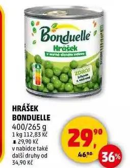 Penny Market HRÁŠEK BONDUELLE 400/265 g nabídka