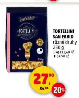 Penny Market TORTELLINI SAN FABIO různé druhy, 250 g nabídka