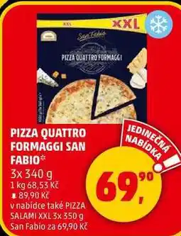 Penny Market PIZZA QUATTRO FORMAGGI SAN FABIO, 3x 340 g nabídka