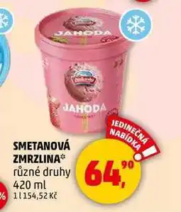 Penny Market SMETANOVÁ ZMRZLINA různé druhy, 420 ml nabídka