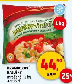 Penny Market BRAMBOROVÉ HALUŠKY mražené, 1 kg nabídka