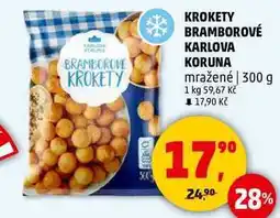 Penny Market KROKETY BRAMBOROVÉ KARLOVA KORUNA mražené, 300 g nabídka