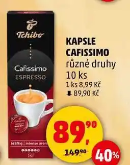 Penny Market KAPSLE CAFISSIMO různé druhy, 10 ks nabídka