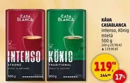 Penny Market KÁVA CASABLANCA Intenso, König mletá, 500 g nabídka