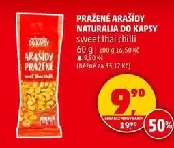 Penny Market PRAŽENÉ ARAŠÍDY NATURALIA DO KAPSY sweet thai chilli, 60 g nabídka