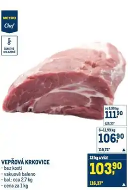 Makro Vepřová krkovice nabídka