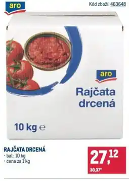 Makro Rajčata drcená nabídka