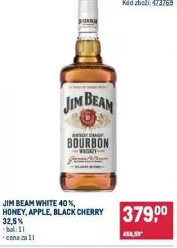 Makro Jim beam white 40%, honey, apple, black cherry 32,5% nabídka